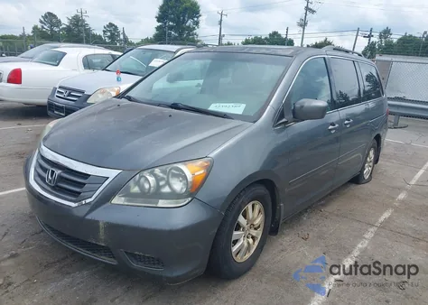 2010 Honda Odyssey Ex-L from USA, damaged, VIN 5FNRL3H77AB072544